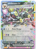 Umbreon ex Holo Double Rare SV: Prismatic Evolutions 060/131 NM 5ban Graphics