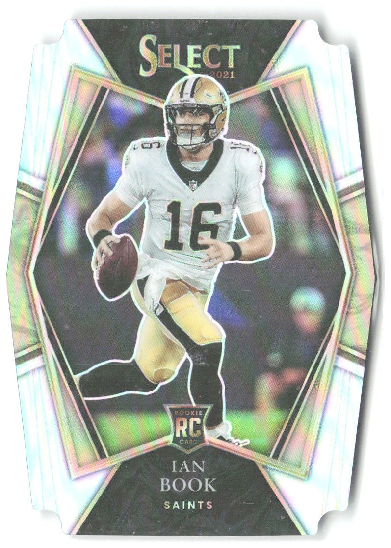 Ian Book Panini Select - Silver Prizm Die Cut 179 2021 New Orleans Saints