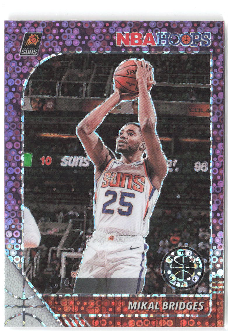 Mikal Bridges Hoops Premium Stock - Prizms Purple Disco 153 2019-20 Phoenix Suns