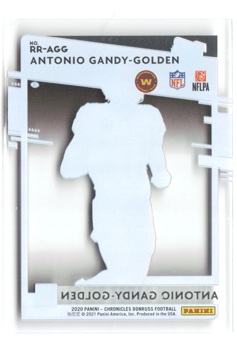 Antonio Gandy-Golden Chronicles - Clearly Donruss Rookies RR-AGG 2020