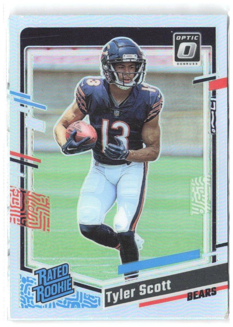 Tyler Scott Donruss Optic - Holo 218 2023 Chicago Bears