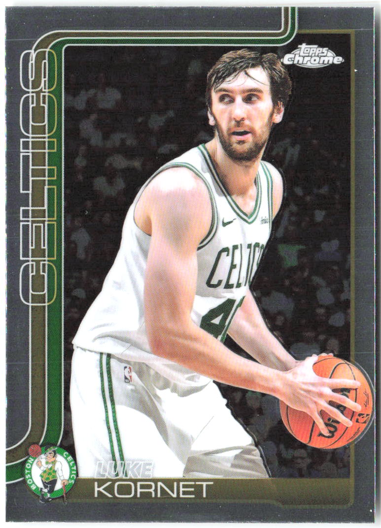 Luke Kornet Topps Chrome 37 2025-26 Boston Celtics