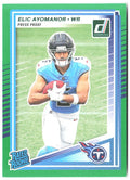 Elic Ayomanor Donruss - Press Proofs Green 339 2025 Tennessee Titans