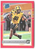 Albert Okwuegbunam Chronicles Draft Picks Optic Rated Rookies Red 12 2020 Tigers