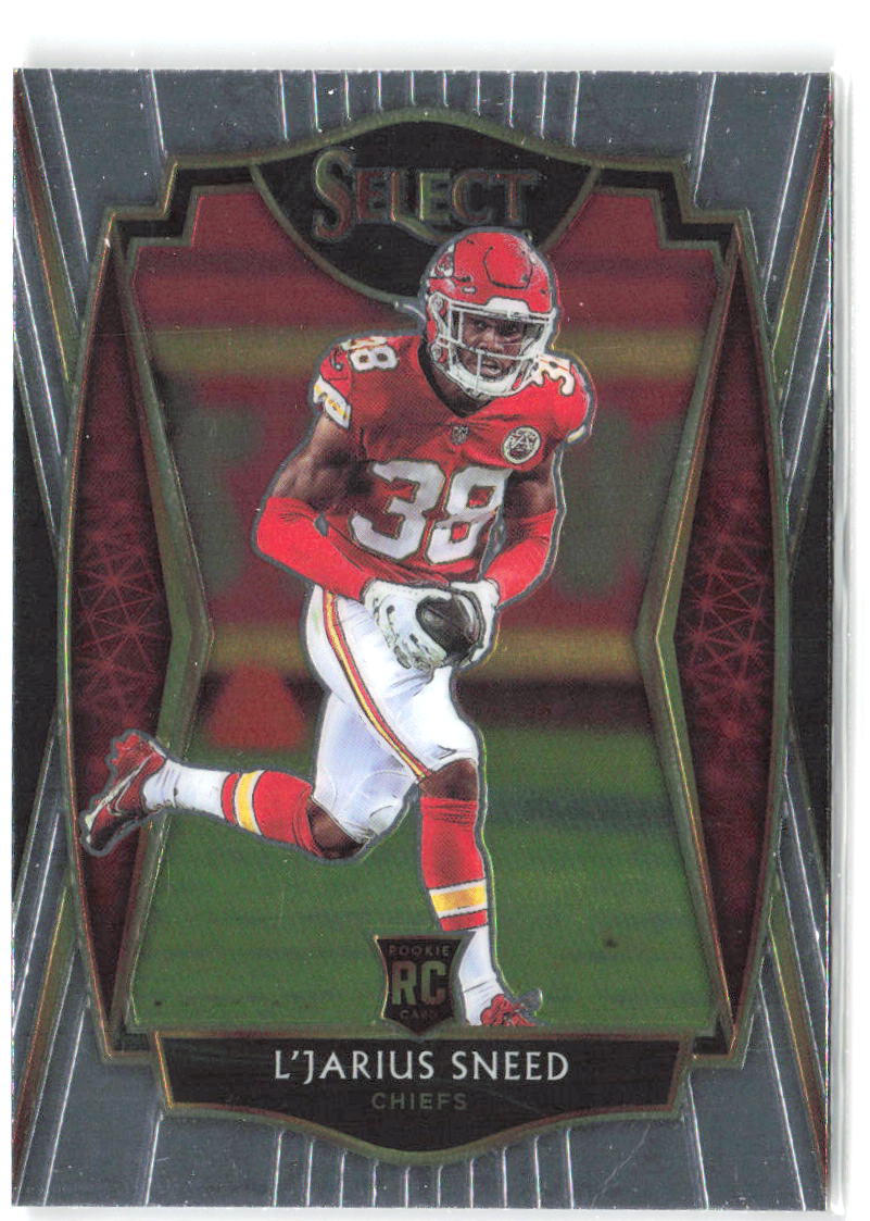 L'Jarius Sneed Panini Select 185 2020 Kansas City Chiefs RC