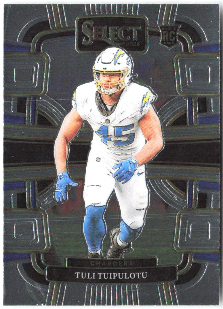 Tuli Tuipulotu Panini Select 53 2023 Los Angeles Chargers RC