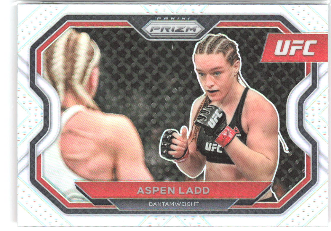 Aspen Ladd Panini Prizm UFC - Silver Prizms 104 2021