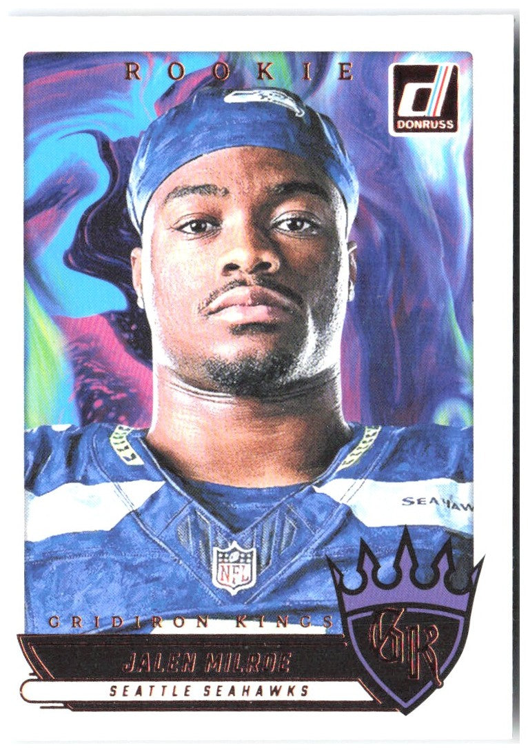 Jalen Milroe Donruss - Rookie Gridiron Kings RGK-JME 2025 Seattle Seahawks