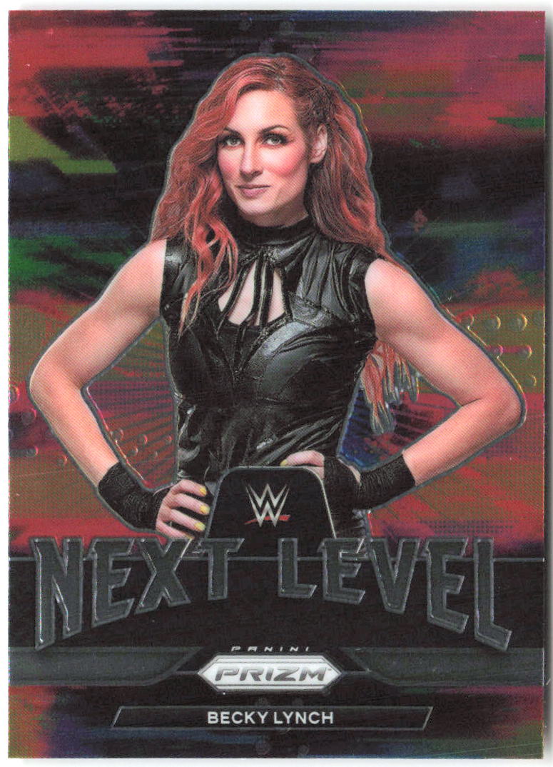Becky Lynch Panini Prizm WWE WWE Next Level Silver 19 2022