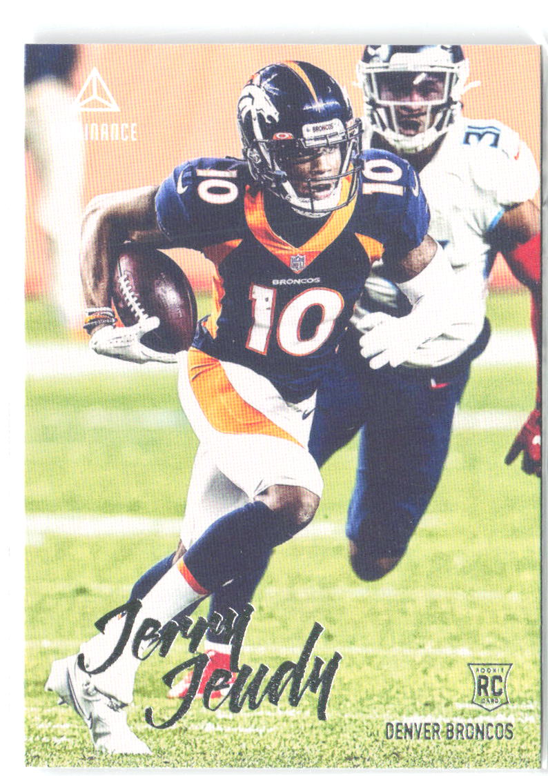 Jerry Jeudy Panini Chronicles - Luminance Update Rookies 205 2020 Denver Broncos