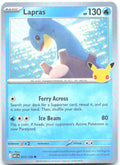 Lapras Holo Common ME 30th Celebration 017/128 NM Masa