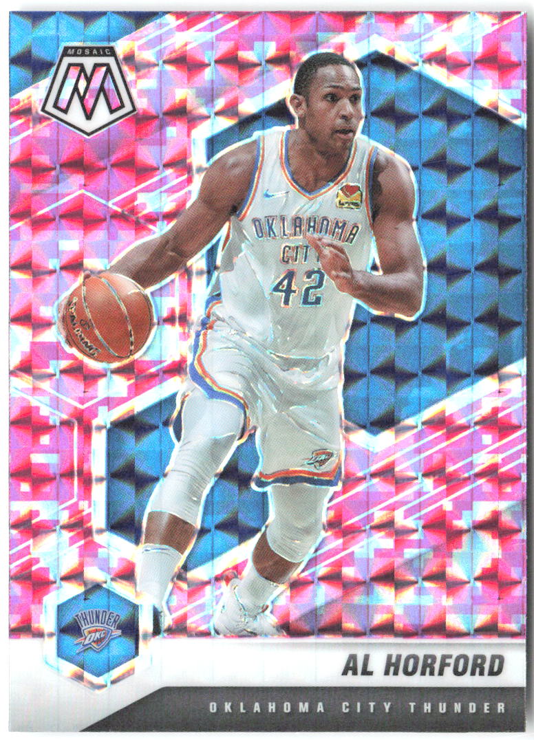 Al Horford Panini Mosaic - Mosaic Camo Pink 191 2020-21 Oklahoma City Thunder