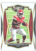Clyde Edwards-Helaire Panini Select - Silver Prizm 154 2020 Kansas City Chiefs