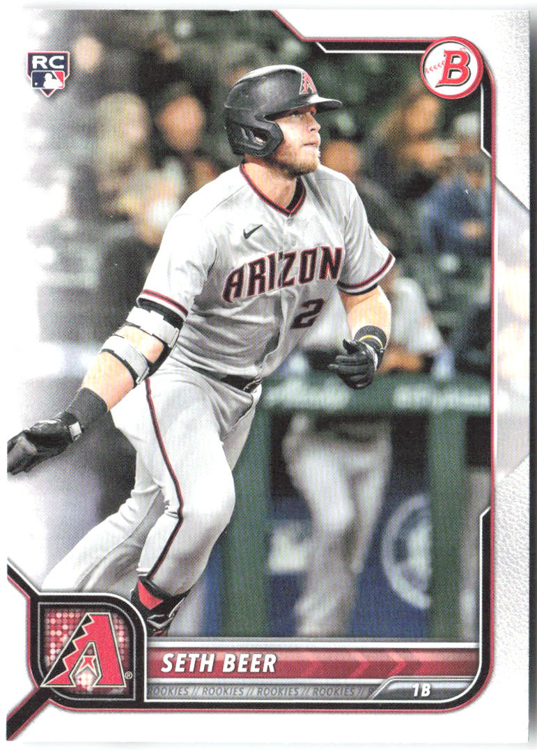 Seth Beer Bowman 36 2022 Arizona Diamondbacks RC