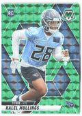 Kalel Mullings Panini Mosaic - Mosaic Green 390 2025 Tennessee Titans