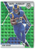 Cam Akers Panini Mosaic - Prizm Green 277 2020 Los Angeles Rams