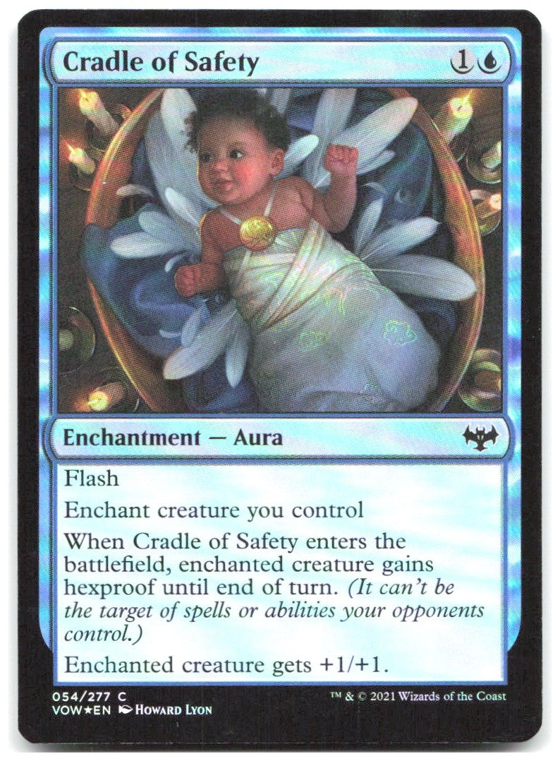 Cradle of Safety Foil C Innistrad Crimson Vow 54 NM Howard Lyon
