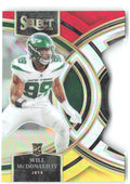 Will McDonald IV Select - Red and Yellow Prizms Die Cuts 192 2023 New York Jets