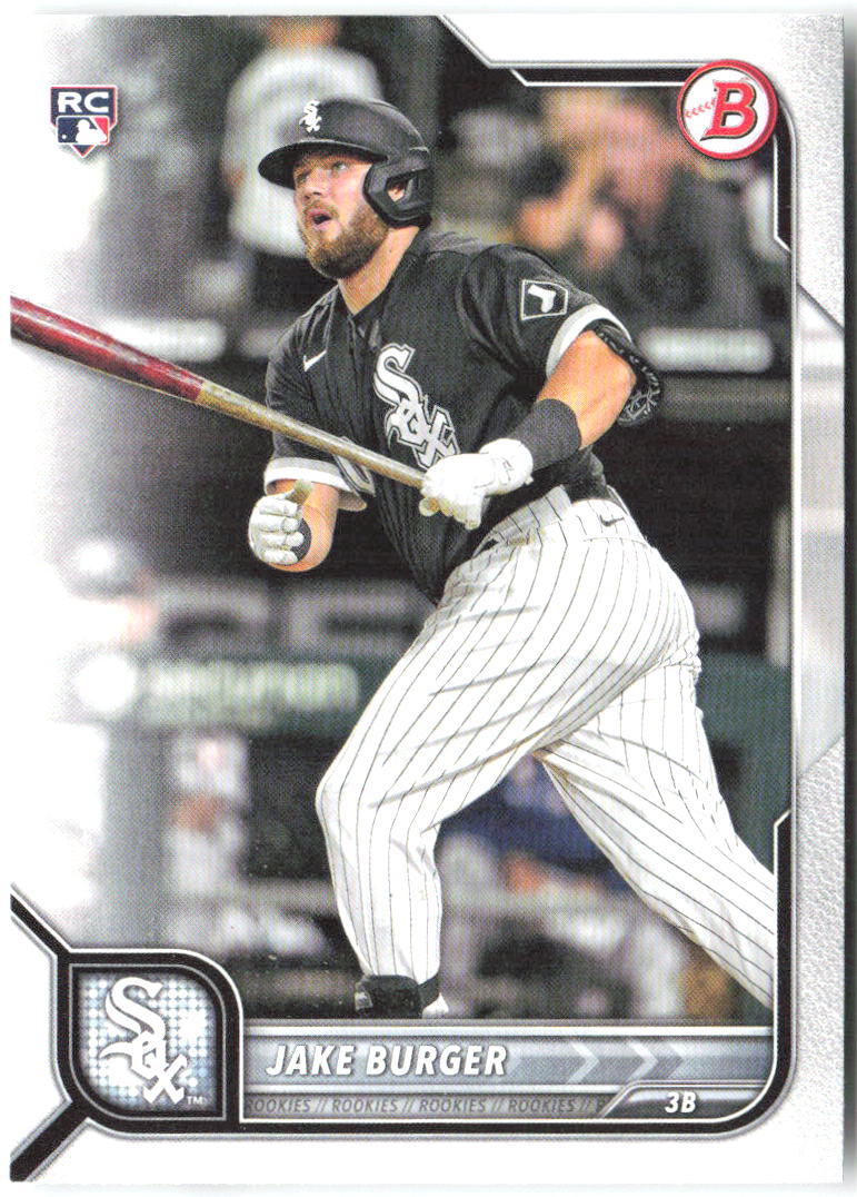 Jake Burger Bowman 17 2022 Chicago White Sox RC