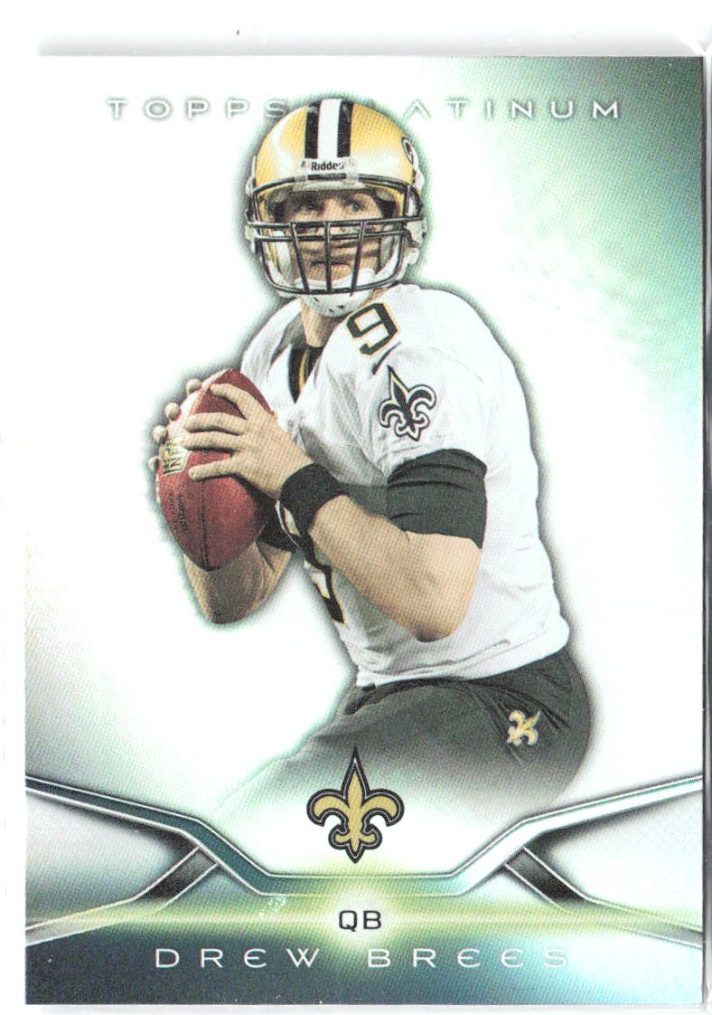 Drew Brees Topps Platinum 18 2014 New Orleans Saints