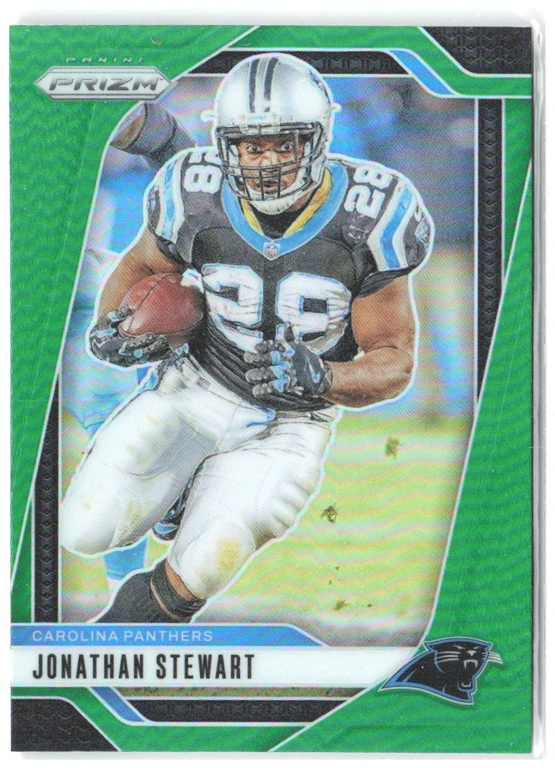 Jonathan Stewart Panini Prizm - Green 45 2024 Carolina Panthers