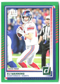 Eli Manning Donruss - Press Proofs Green 275 2025 New York Giants
