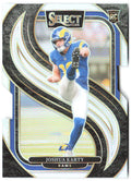 Joshua Karty Panini Select - Silver Prizm Die Cut 164 2024 Los Angeles Rams