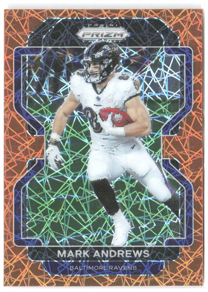 Mark Andrews Panini Prizm - Lazer 281 2021 Baltimore Ravens
