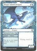 Dirgur Island Dragon Showcase Foil Tarkir Dragonstorm 294 NM Dibujante Nocturno