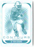 De'Von Achane Panini Phoenix - Contours 20 2025 Miami Dolphins