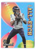 CJ Stroud Topps Chrome - Chrome All-Etch Refractor CAE-CS 2024 Houston Texans