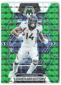 Courtland Sutton Panini Mosaic - Green Mosaic 67 2023 Denver Broncos