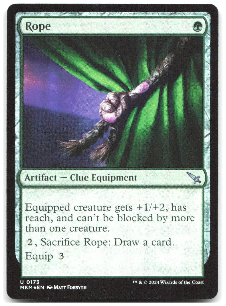 Rope Foil U Murders at Karlov Manor 173 NM Matt Forsyth