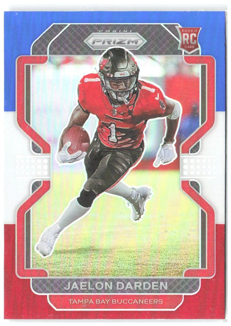 Jaelon Darden Panini Prizm - Red White and Blue 363 2021 Tampa Bay Buccaneers