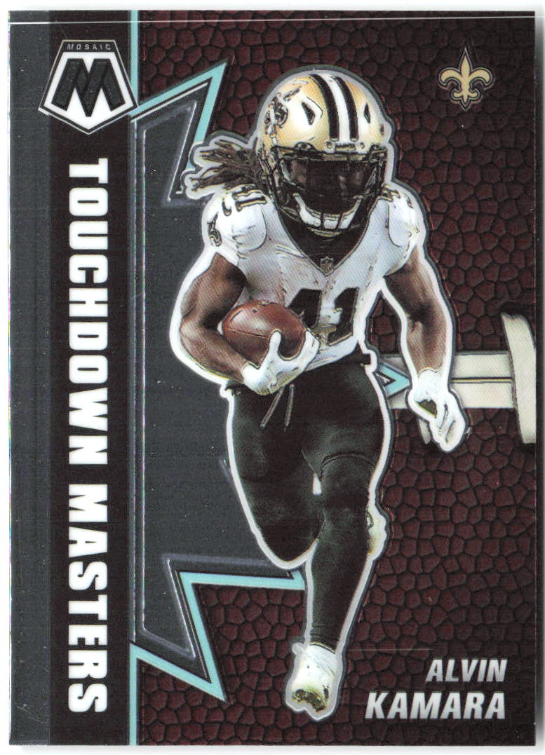 Alvin Kamara Panini Mosaic - Touchdown Masters TM-1 2021 New Orleans Saints
