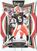 Jameis Winston Panini Select - Silver Prizm Die Cut 67 2024 Cleveland Browns