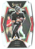 Matt Ryan Panini Select - Silver Prizm Die Cut 104 2021 Atlanta Falcons