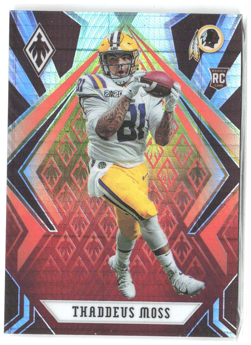 Thaddeus Moss Panini Phoenix - Fire Burst 200 2020 Washington Redskins