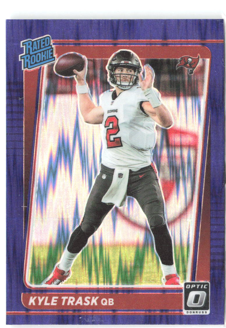 Kyle Trask Donruss Optic - Purple Shock 209 2021 Tampa Bay Buccaneers
