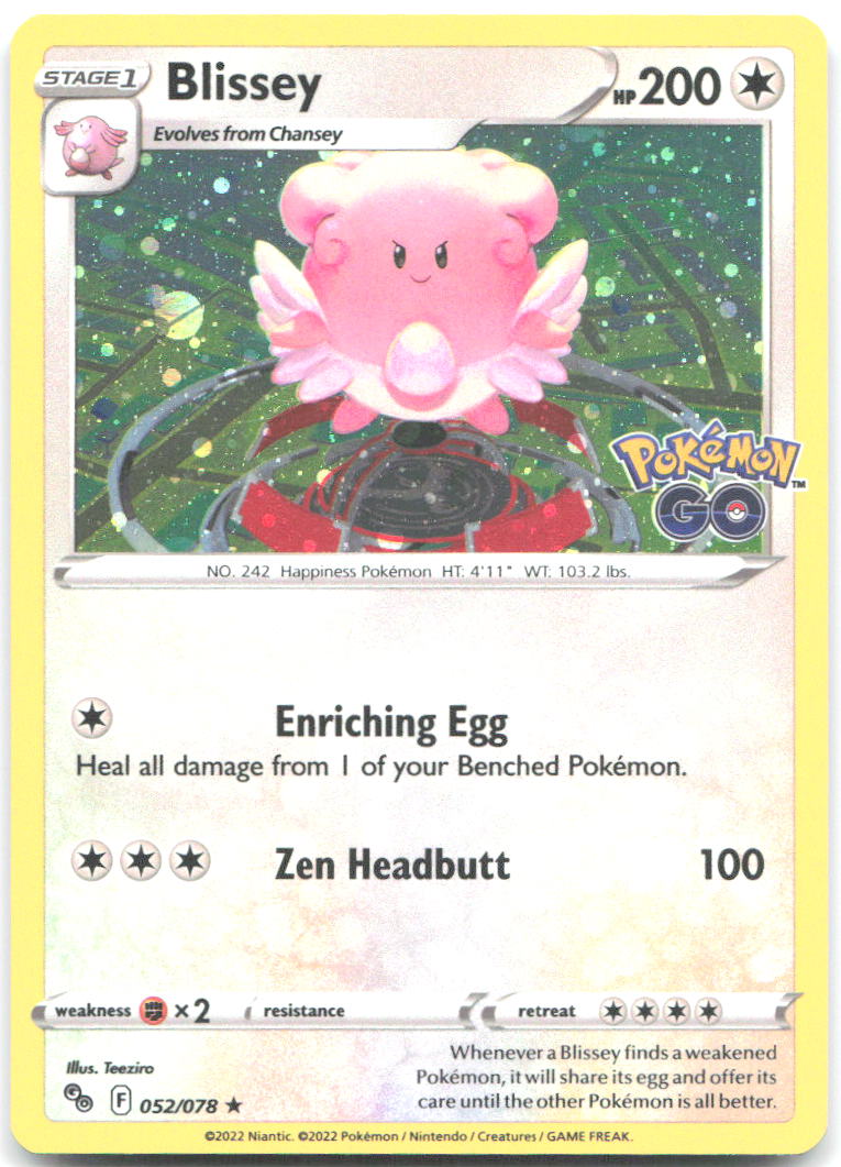 Blissey 052/078 Cosmos Holo Promo Miscellaneous Cards 052/078 NM Teeziro
