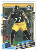 Broderick Jones Donruss Optic 285 2023 Pittsburgh Steelers RC