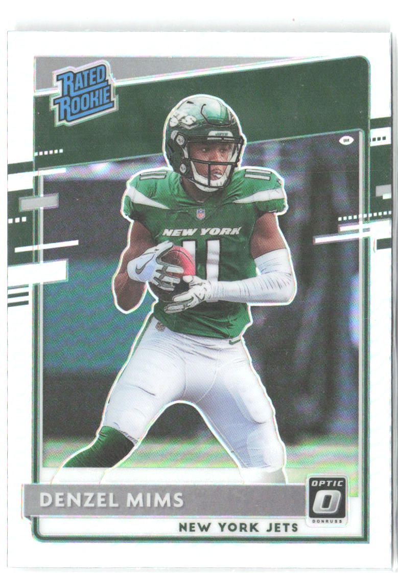 Denzel Mims Donruss Optic - Holo 173 2020 New York Jets