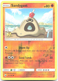 Sandygast Reverse Holo Common SM Base Set 74/149 NM Akira Komayama