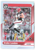 Drake London Donruss Optic - Holo 10 2024 Atlanta Falcons