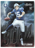 Riley Leonard Panini Absolute - By Storm 14 2025 Indianapolis Colts