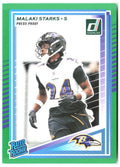 Malaki Starks Donruss - Press Proofs Green 346 2025 Baltimore Ravens