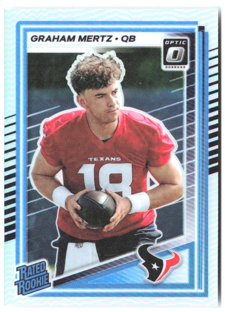 Graham Mertz Donruss Optic - Holo 259 2025 Houston Texans