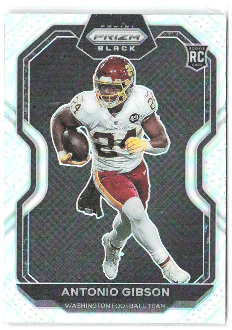 Antonio Gibson Chronicles Prizm Black Silver PB-18 2020 Washington Football Team