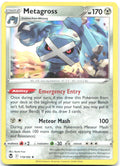 Metagross Holo Rare SWSH12 Silver Tempest 119/195 NM Ryuta Fuse