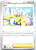 Iono Uncommon SV02: Paldea Evolved 185/193 NM Sanosuke Sakuma